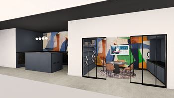 Library room next to leasing office
